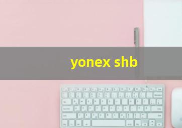 yonex shb